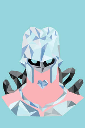 Geometric Crazy Diamond Artwork Wallpaper