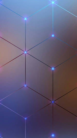 Geometric Lines Pretty Phone Wallpaper