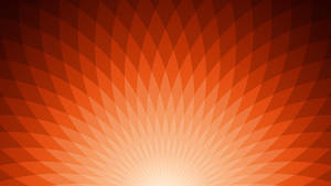 Geometric Orange Presentation Wallpaper