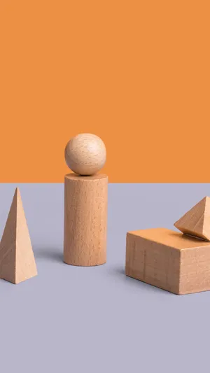 Geometric_ Shapes_ Balance_ Aesthetic.jpg Wallpaper