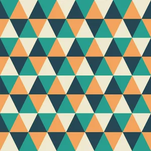 Geometric Triangle Pattern Wallpaper