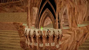 Geonosian Architecture Interior Wallpaper