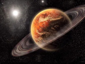 Geonosis Landscape At Dusk Wallpaper