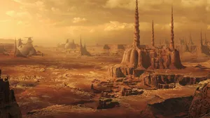 Geonosis Landscape Star Wars Wallpaper