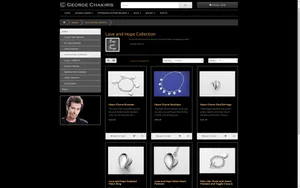 George Chakiris Jewelry Store Website Wallpaper