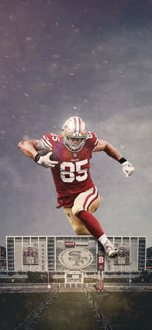 George Kittle Aesthetic Art Wallpaper