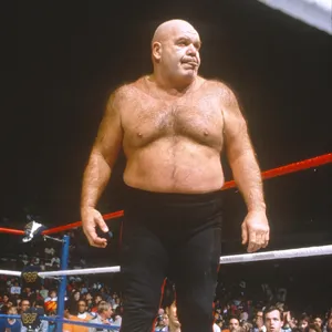 George Steele With Tongue Out Wallpaper