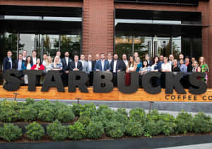 George W. Bush In Starbucks Wallpaper