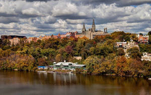 Georgetown University Green Lake Wallpaper