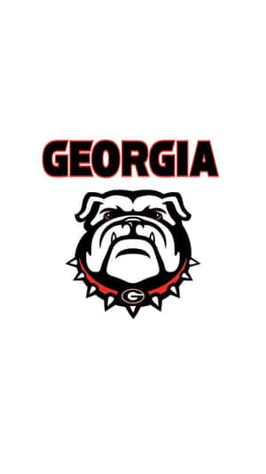 Georgia Bulldogs Phone Iconic Logo Wallpaper