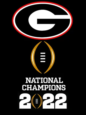 Georgia Bulldogs Phone National Champions Wallpaper