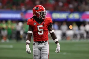 Georgia Football Player Number5 Wallpaper
