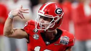 Georgia Quarterback Celebration Wallpaper