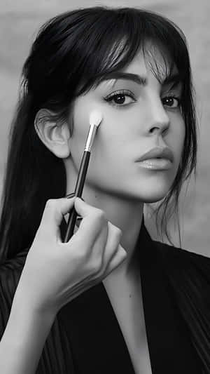 Georgina Rodríguez Makeup Tutorial Wallpaper