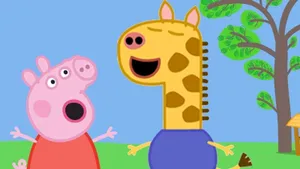 Gerald Giraffe Enjoying The Serene Outdoors Wallpaper