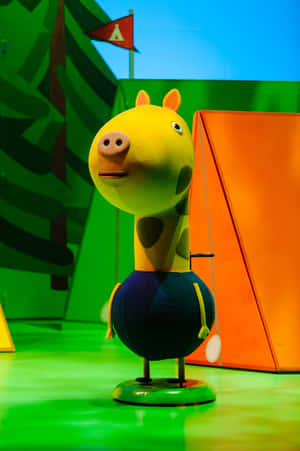Gerald Giraffe Peppa Pig World Wallpaper