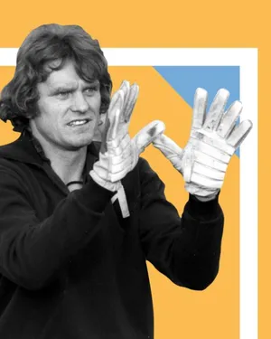 German Former Professional Football Goalkeeper Sepp Maier Gloves Poster Art Wallpaper