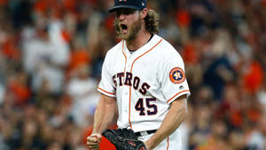 Gerrit Cole Cheering Wallpaper