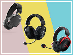 Get A Competitive Edge With High Quality Gaming Headsets Wallpaper