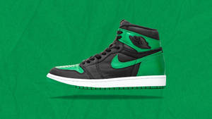 Get A Jump On Spring With Green Shoes Wallpaper