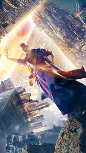 Get A Mystical Edge With Doctor Strange's Iphone Wallpaper