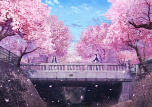 Get A Taste Of The Far East With Sakura Pc Wallpaper