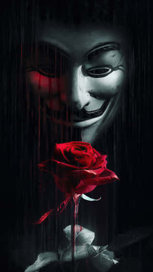 Get Anonymous With An Iphone Wallpaper