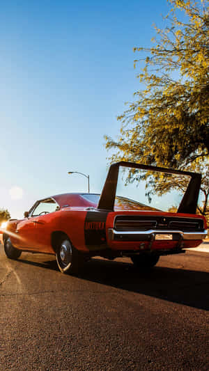 Get Behind The Wheel With This Dodge Charger Wallpaper. Wallpaper