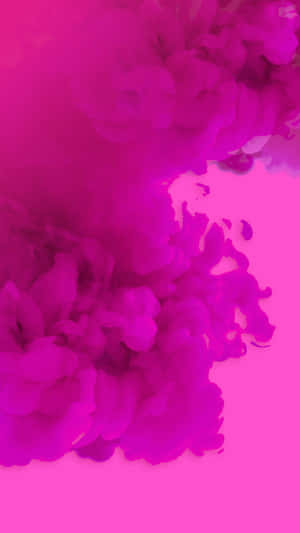 Get Creative And Fill Your Homescreen With This Trendy Pink Wallpaper Wallpaper