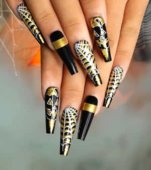 Get Creative This Halloween With Fun And Spooky Nail Art! Wallpaper