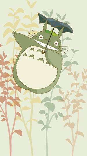 Get Enchanted With The Magical World Of Studio Ghibli On Your Iphone Wallpaper