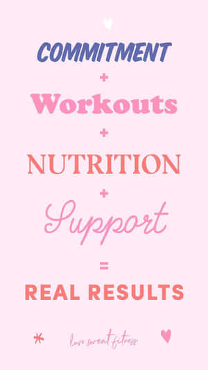 Get Fit With Cute Workout! Wallpaper