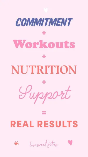 Get Fit With Cute Workout! Wallpaper