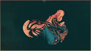 Get Hype With Aesthetic Abstract Designs Wallpaper