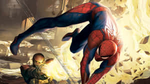 Get In The Marvel Universe With The Marvel’s Spider-man Ps4 Wallpaper