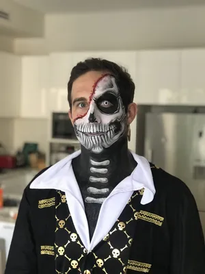 Get Inspired By This Colourful Halloween Face Paint! Wallpaper