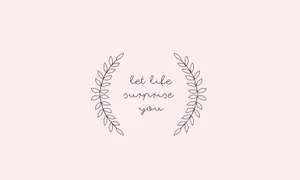 Get Inspired With A Modern Boho-themed Computer Setup Wallpaper