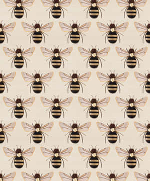 Get Inspired With A Vintage Bee Wallpaper