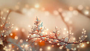 Get Into The Festive Spirit With Christmas Lights. Wallpaper