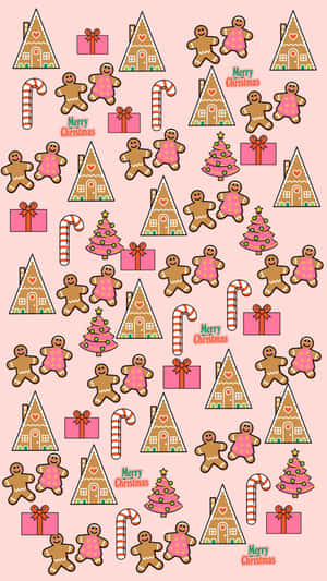 Get Into The Festive Spirit With This Cute Christmas Phone! Wallpaper