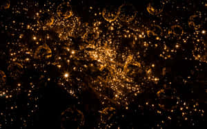 Get Into The Spirit Of Christmas With A Beautiful, Starry Night. Wallpaper