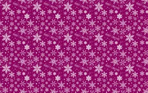 Get Into The Spirit Of Christmas With This Pattern Of Red And Green Ornaments And Snowflakes! Wallpaper