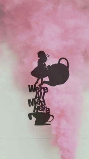 Get Lost In A Whimsical World Of Dreams With Alice In Wonderland Aesthetic Wallpaper