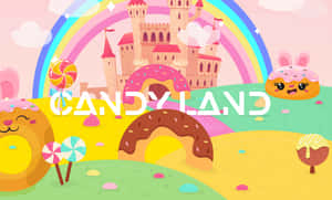 Get Lost In A World Of Sugary Sweetness At Candy Land Wallpaper