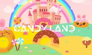 Get Lost In A World Of Sugary Sweetness At Candy Land Wallpaper