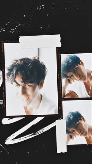 Get Lost In Chase Hudson's Dreamy Gaze Wallpaper