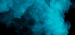 Get Lost In The Mesmerizing Swirl Of Smoke Blue. Wallpaper