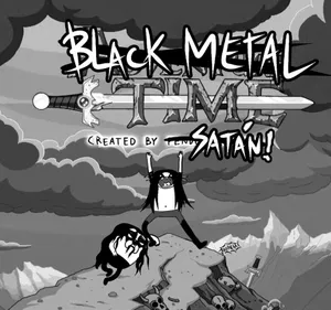 Get Lost In The Raw Chaos Of Black Metal Music Wallpaper