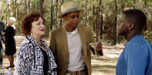 Get Out Movie Garden Party Scene Wallpaper