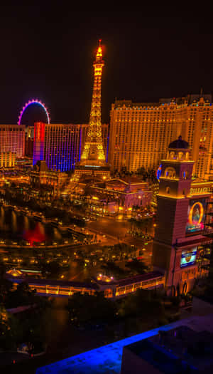 Get Ready For A Fabulous Weekend In Las Vegas Wallpaper